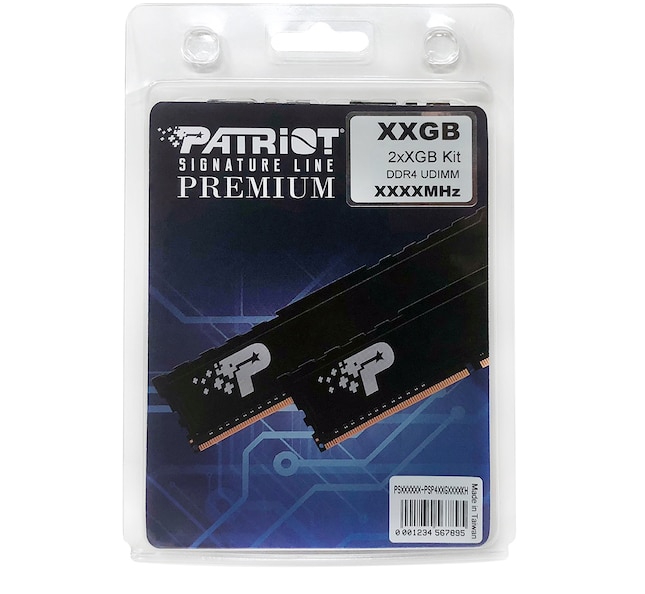 Patriot Memory launches surprisingly affordable Signature Premium DDR4 RAM