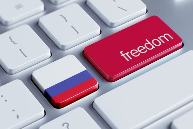 Russia freedom keyboard