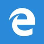 Big Microsoft Edge logo