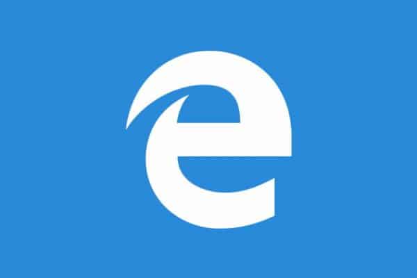Big Microsoft Edge logo