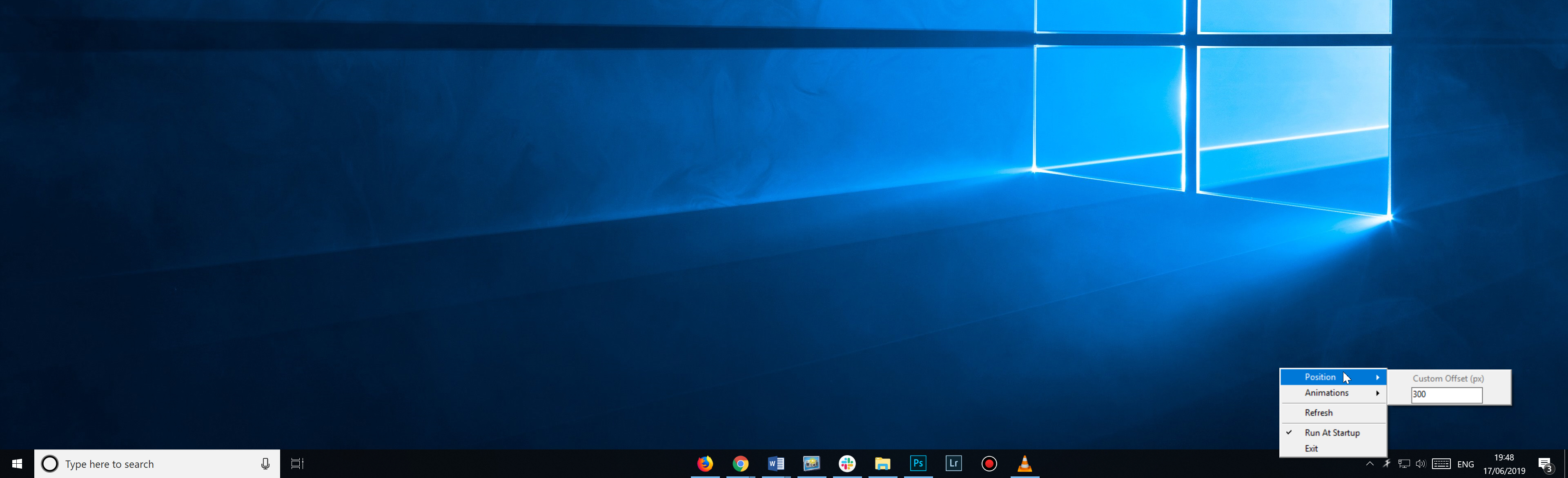 how to make your taskbar opaque windows 10