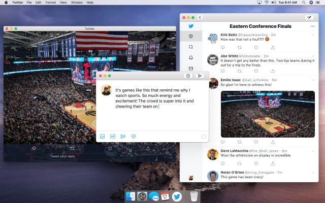 The Twitter app is returning to macOS