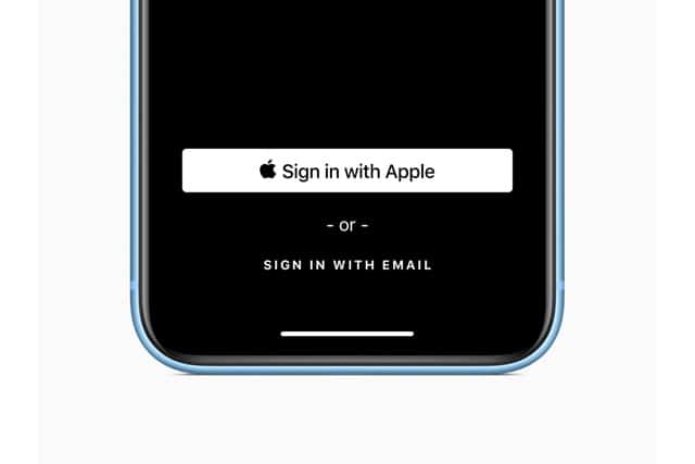 Sign in with Apple
