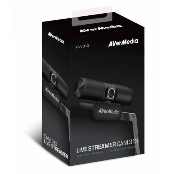 AVerMedia launches Live Streamer CAM 313 1080p webcam