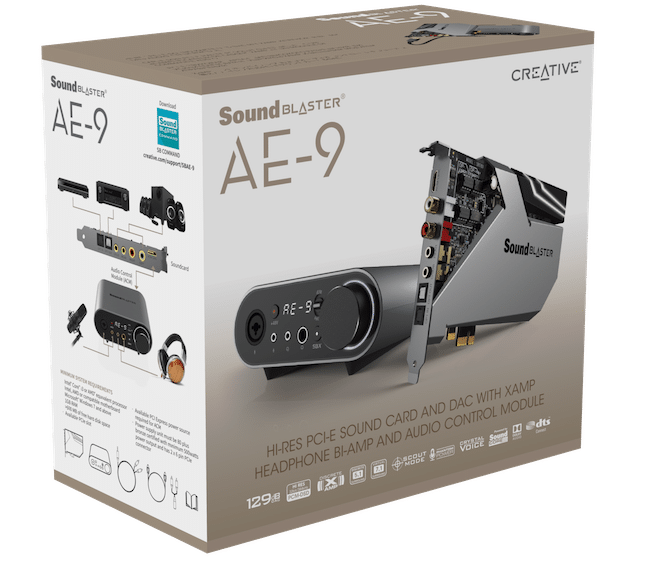 Creative celebrates 30 years of Sound Blaster by launching AE-9 and AE-7  PCIe sound cards for audiophiles and gamers | BetaNews