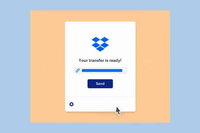 what is dropbox transfer