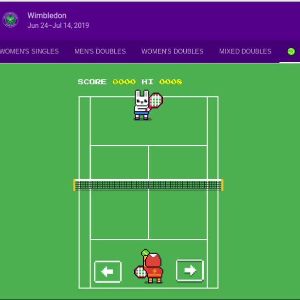 Here's how to play the super secret Google tennis game