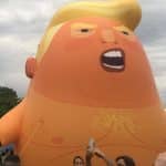 Trump baby blimp