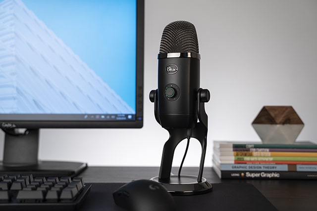 Blue Yeti X is a pro USB microphone for vlogging, gaming