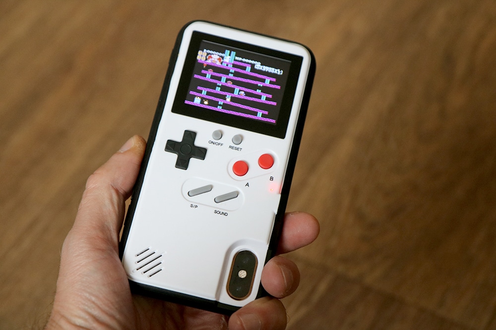 phone case with nintendo games