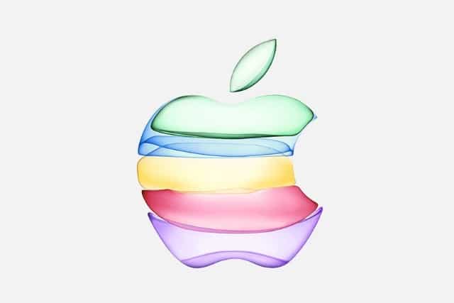 Rainbow Apple logo