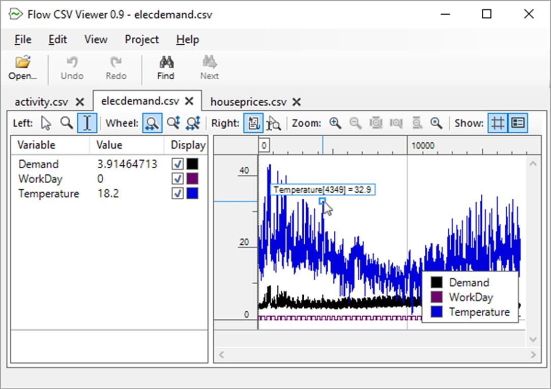 Csv viewer