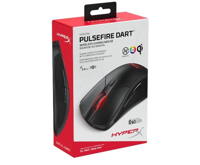 Hyperx Pulsefire Dart Wireless Gaming Mouse Has Qi Charging And Rgb Lighting Betanews