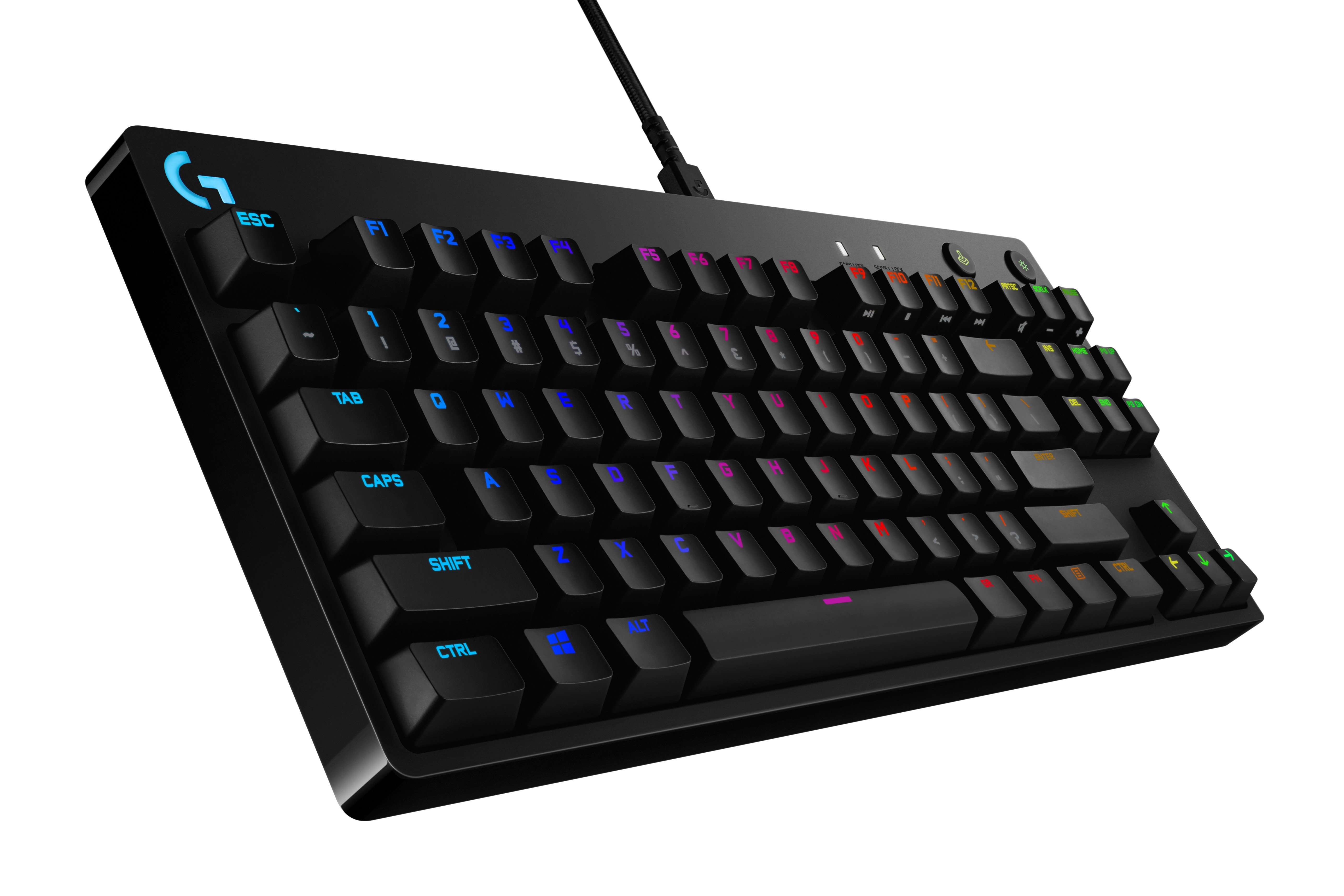 Logitech G PRO X mechanical gaming keyboard has swappable switches