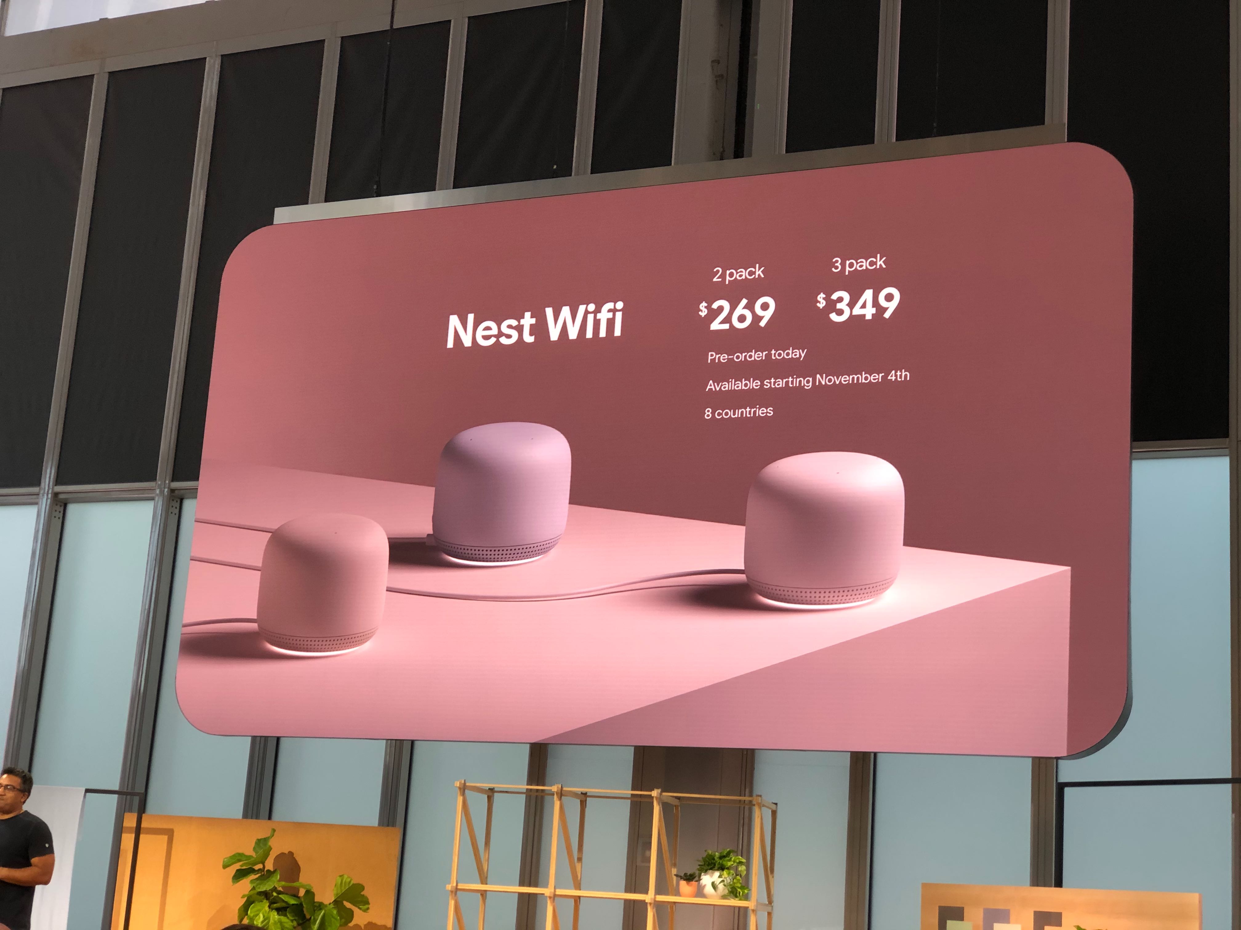 Google S Nest Wifi Mesh Router And Extender Comes With Google