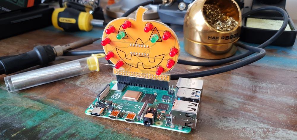 photo of Turn your Raspberry Pi into a PumpkinPi for Halloween image