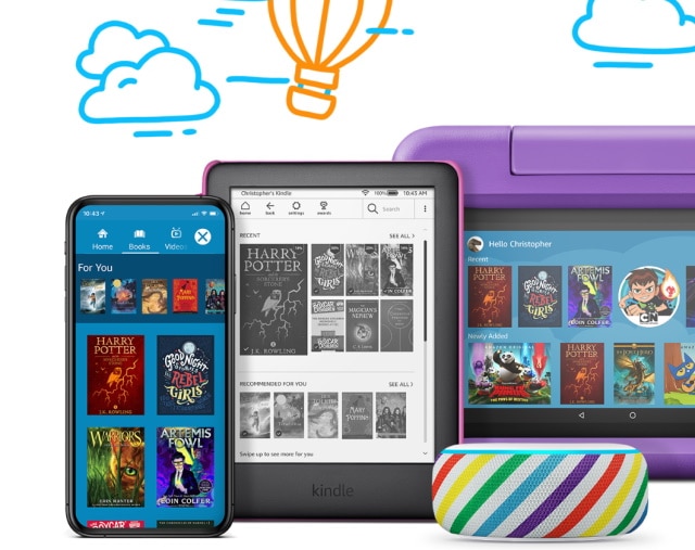 Kindle Kids (2019 release), a Kindle designed for kids, with parental  controls - Blue Cover