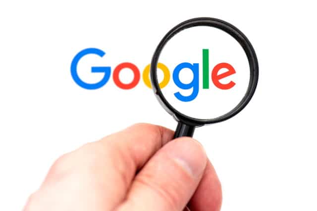 Google under magnifying glass