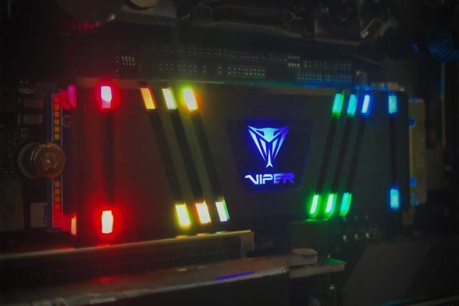 photo of PATRIOT launches VIPER GAMING VPR100 M.2 2280 PCIe Gen3 x4 RGB SSD image