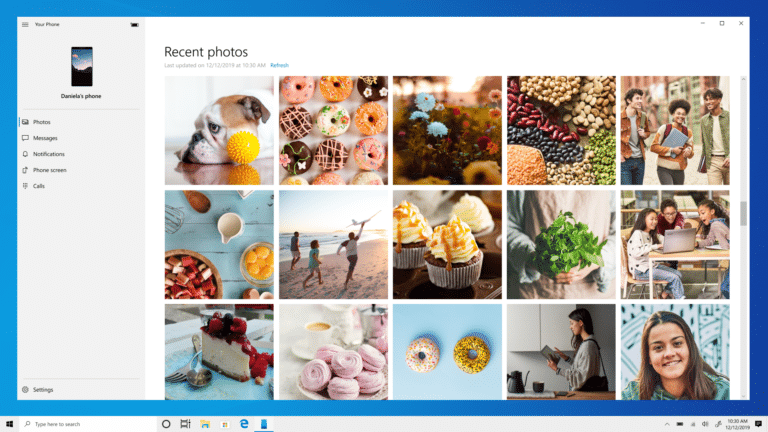 photo of Microsoft's Your Phone app for Windows 10 now displays 2,000 photos from your Android device image