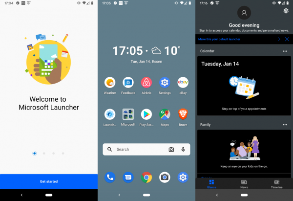 microsoft launcher 2021