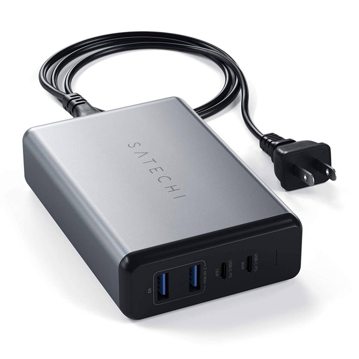 satechi 108w pro usb c pd desktop charger