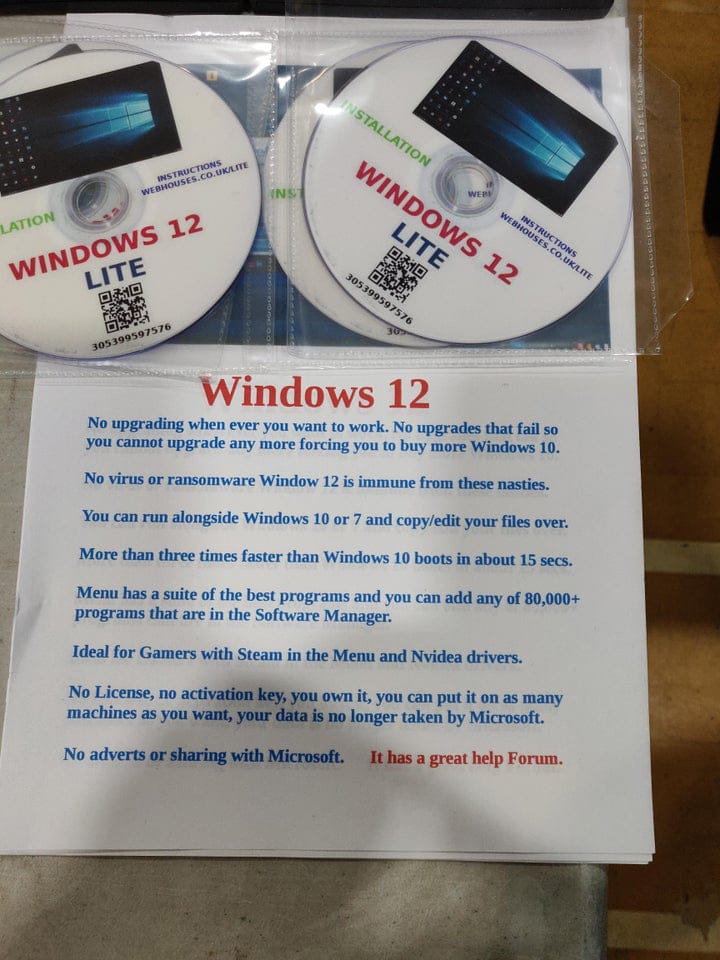 windows 12 price