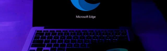 Microsoft Edge on laptop and smartphone