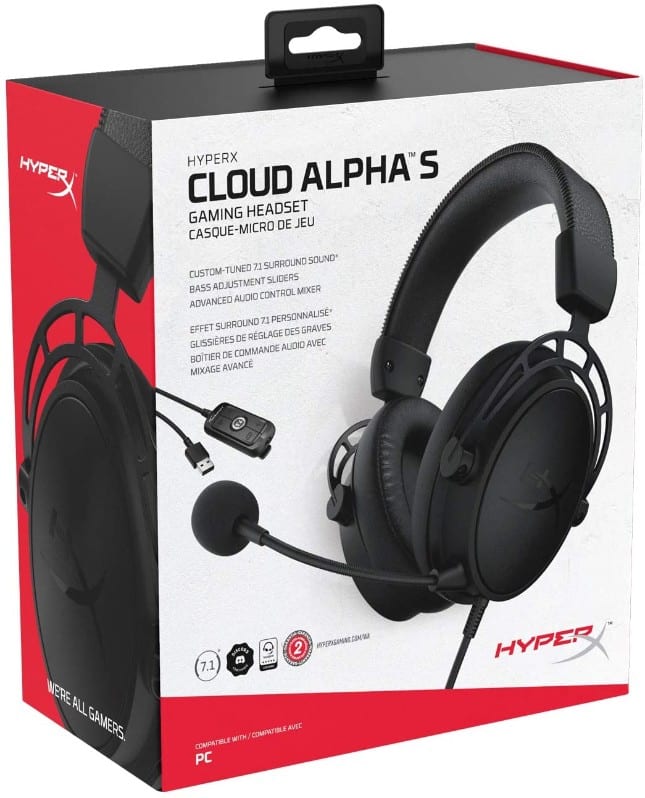 Hyperx cloud s discount blackout