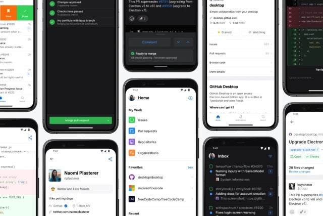 GitHub mobile app