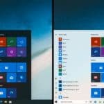 Windows 10 Start menu concept