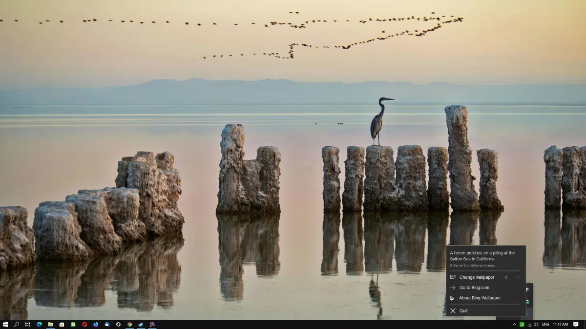 Microsoft's new Bing Wallpaper application is now available | BetaNews
