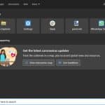 Coronavirus information in Windows 10 search