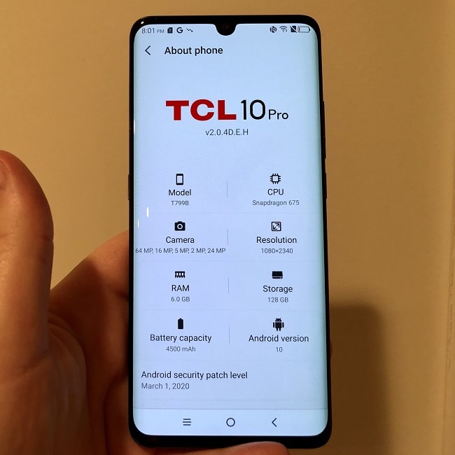 TCL 10 Pro Android smartphone perfectly balances quality and