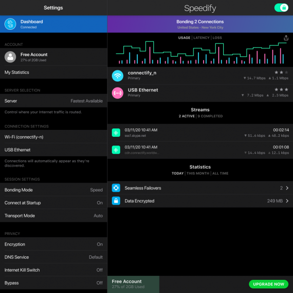 speedify vs