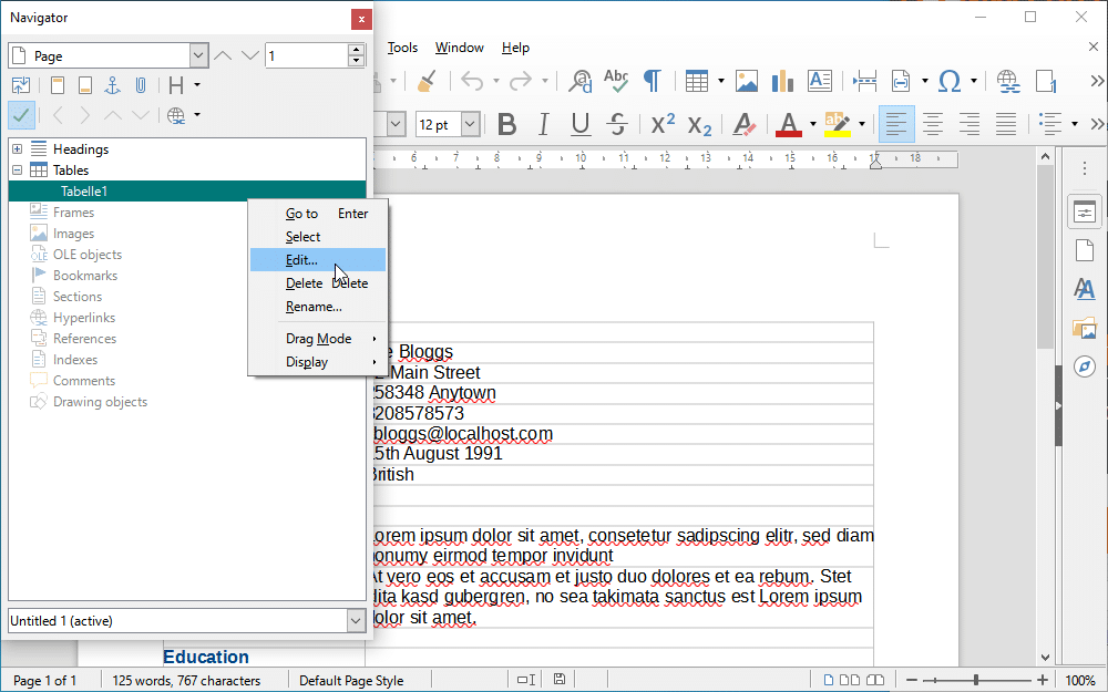 Как запустить презентацию в libreoffice