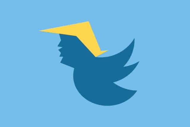 Trump Twitter logo