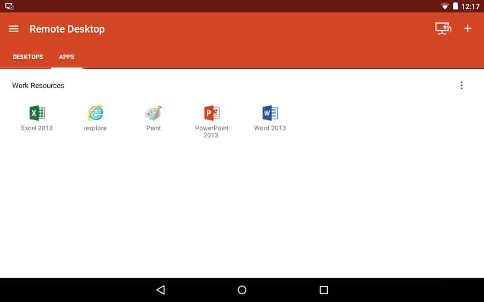 microsoft remote desktop for android