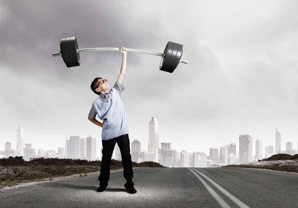 strength weightlifter