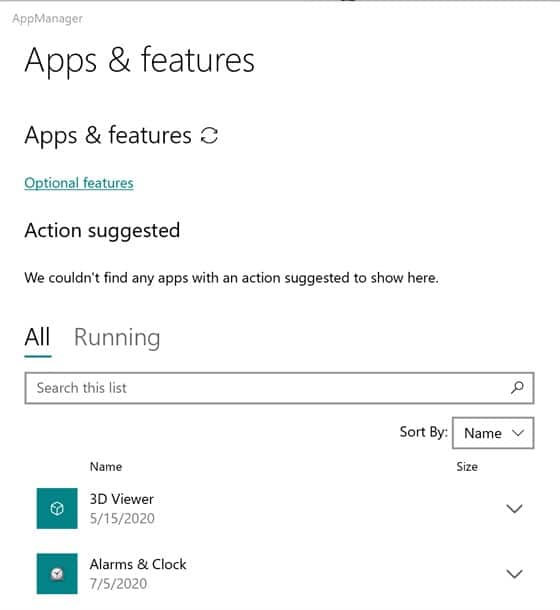 manage apps windows 8