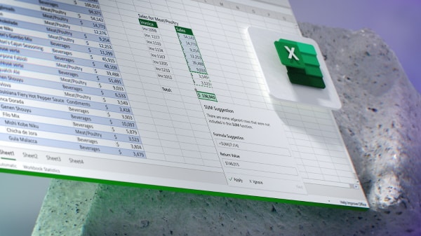 Excel changes
