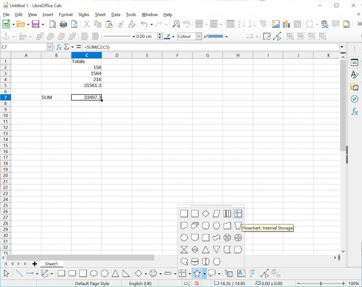 how to make a superscript in libreoffice