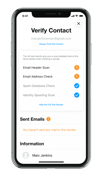 edison mail app save to sd