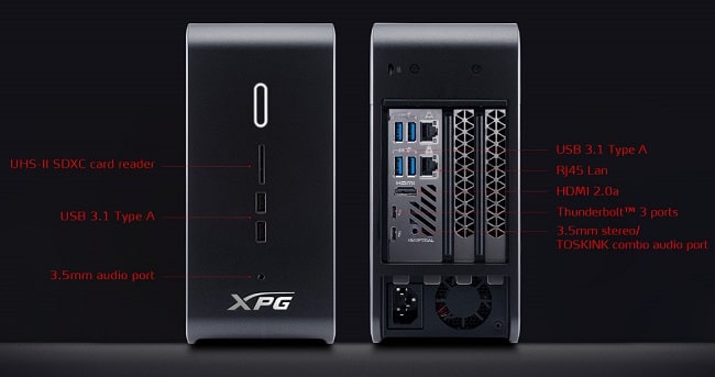 ADATA XPG GAIA MINI PC is based on the Linux-friendly Intel NUC 9