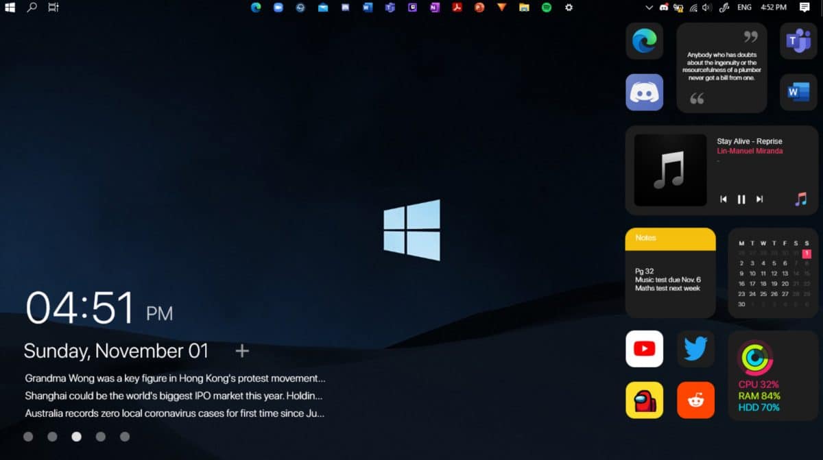 mac dock themes for windows 10