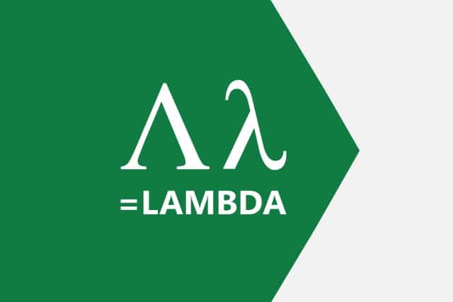 greek lambda for mac excel