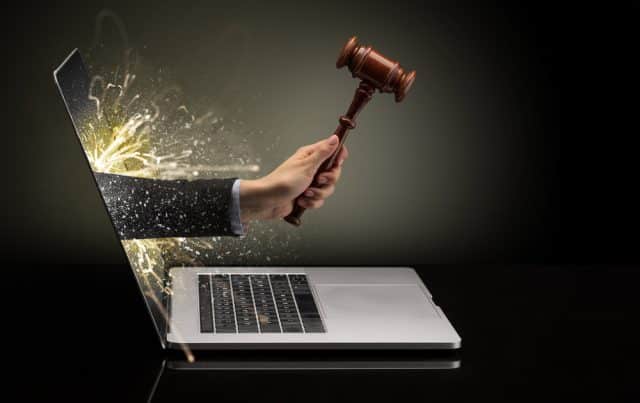 laptop gavel