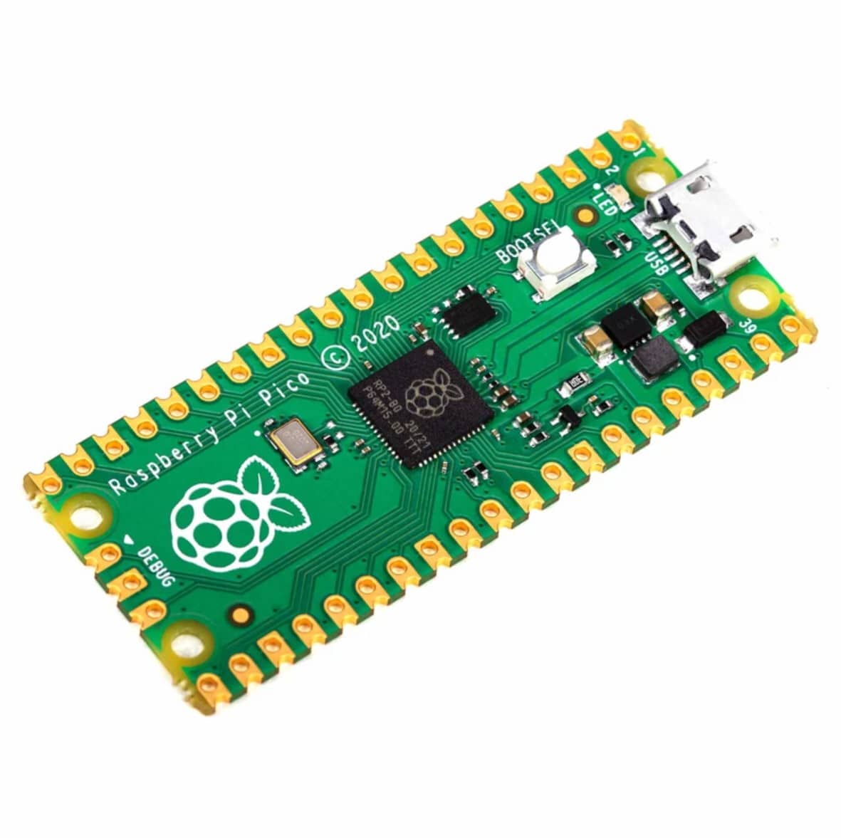 Raspberry pi pico is a 4 microcontroller for projects