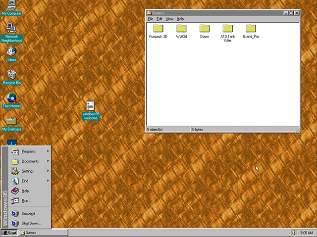 windows 95 emulator on mac