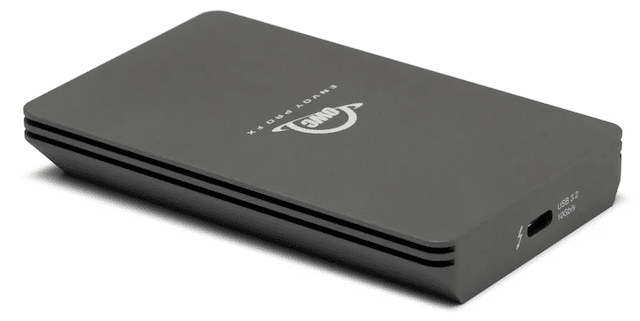 OWC Envoy Pro FX is a rugged external NVMe M.2 SSD with Thunderbolt and USB